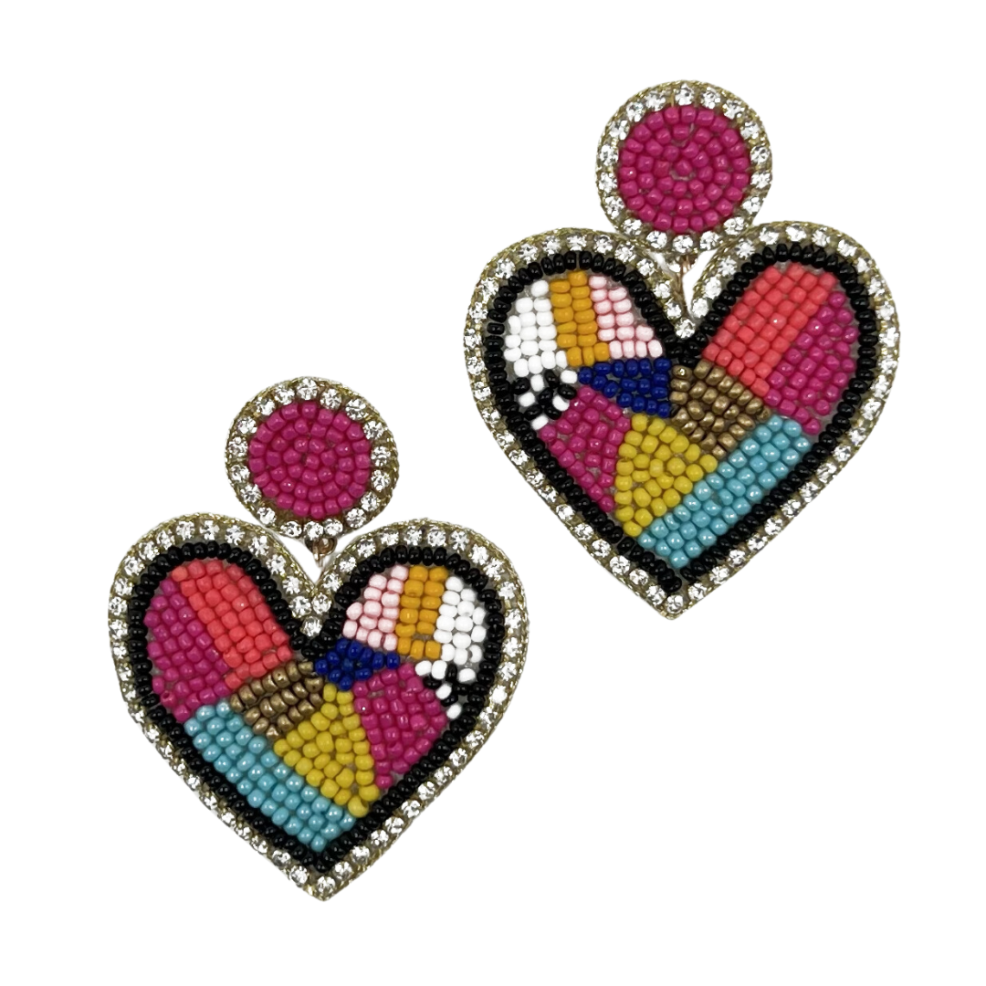 Wholesale best sale beaded earrings